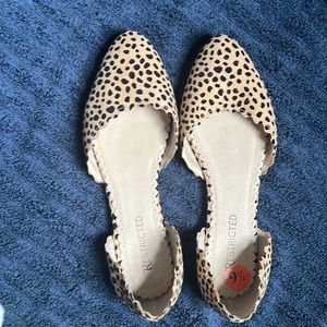 Animal print flats!